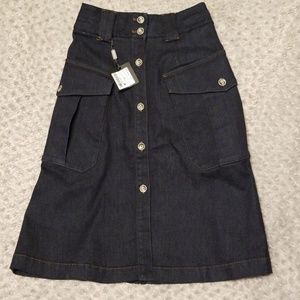 Massimo Dutti Sz 4 A line skirt NWT